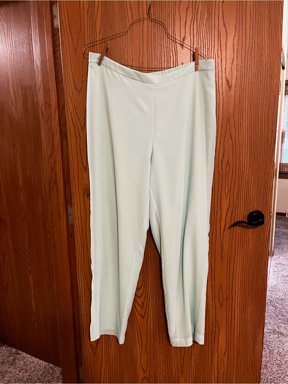 Ashro Sz XL Mist Green 3-Piece Beaded Pant Set Formal Party Church Wedding - Picture 9 of 11